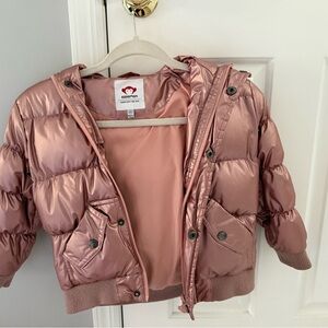 Appaman Metallic Pink Kids Puffer Jacket